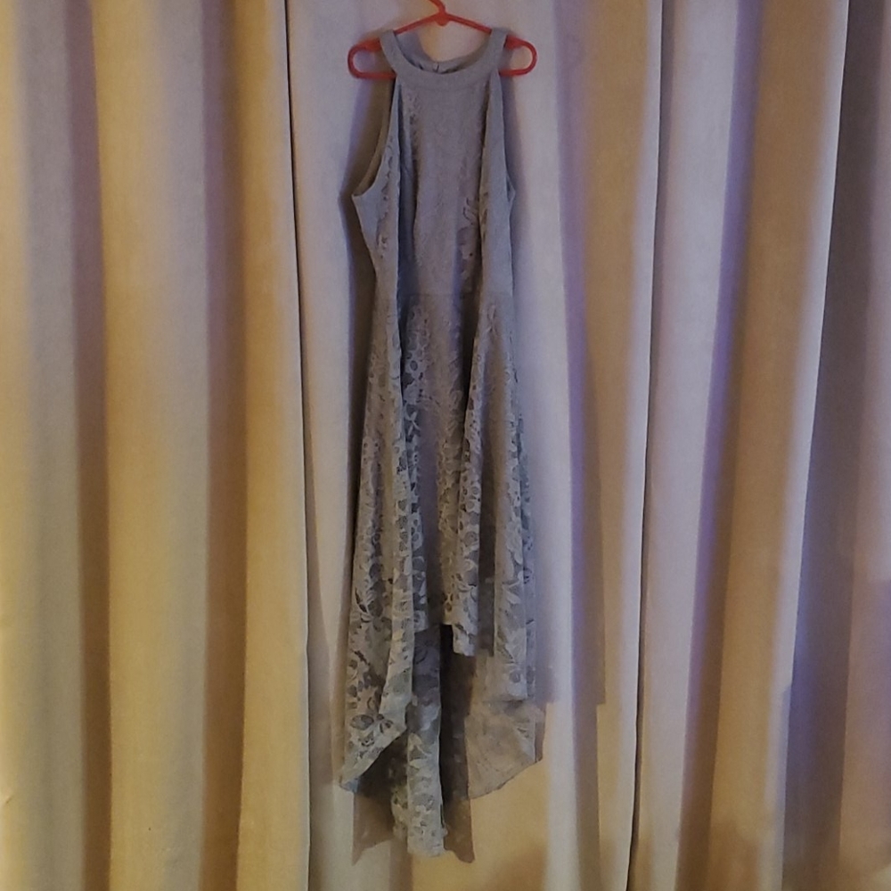 Womens Dressy Star Gray Dress size L